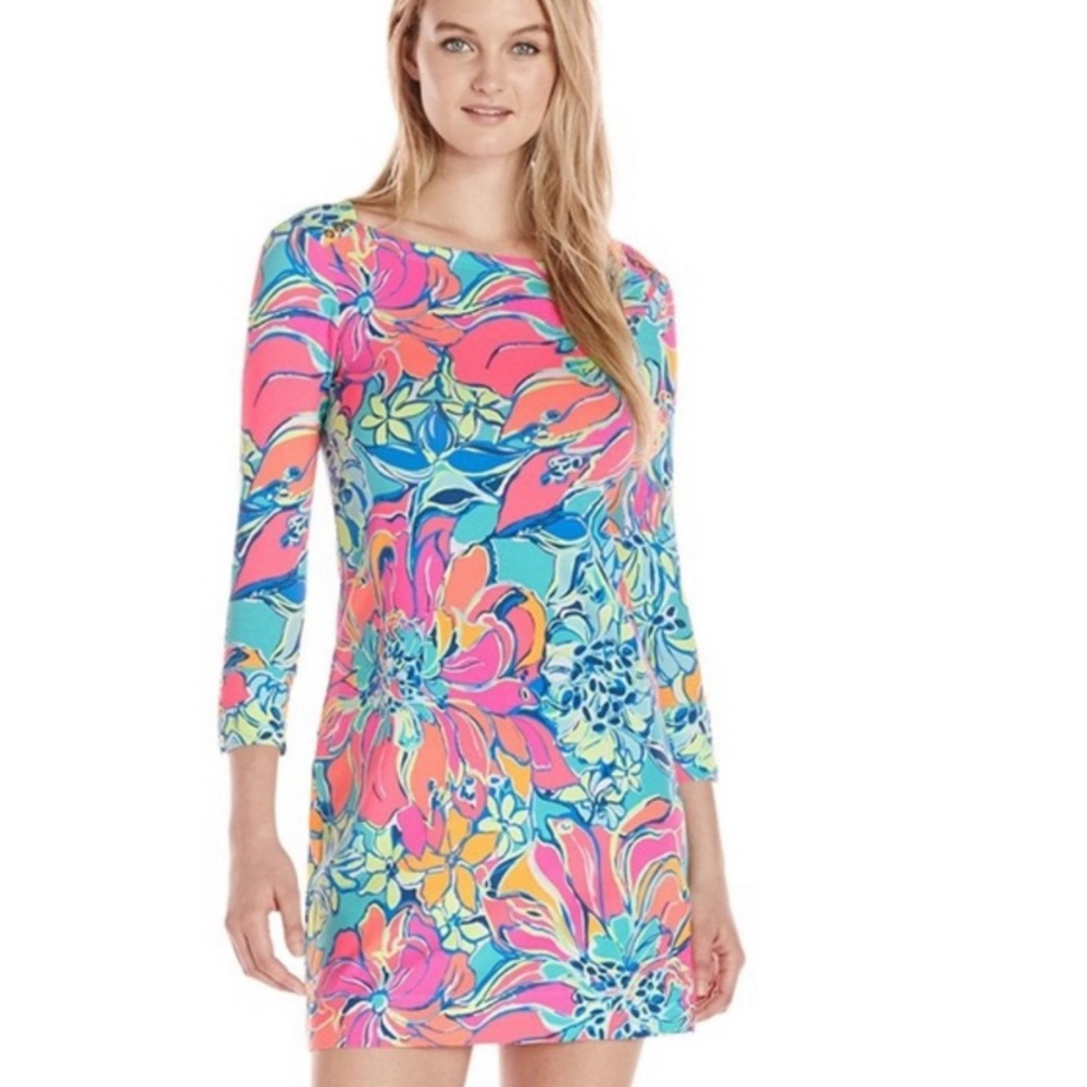 Lilly Pulitzer Sophie Dress Seaside Aqua S